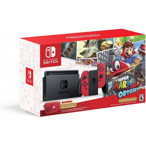 Nintendo Switch Console Super Mario Odyssey Edition