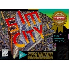 SimCity - Player's Choice - SNES