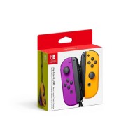 Official Nintendo Switch Joy-Con Controllers (L/R) - Neon Purple / Neon Orange