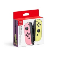 Official Nintendo Switch Joy-Con Controllers (L/R) - Pastel Pink / Pastel Yellow