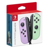 Official Nintendo Switch Joy-Con Controllers (L/R) - Pastel Purple / Pastel Green